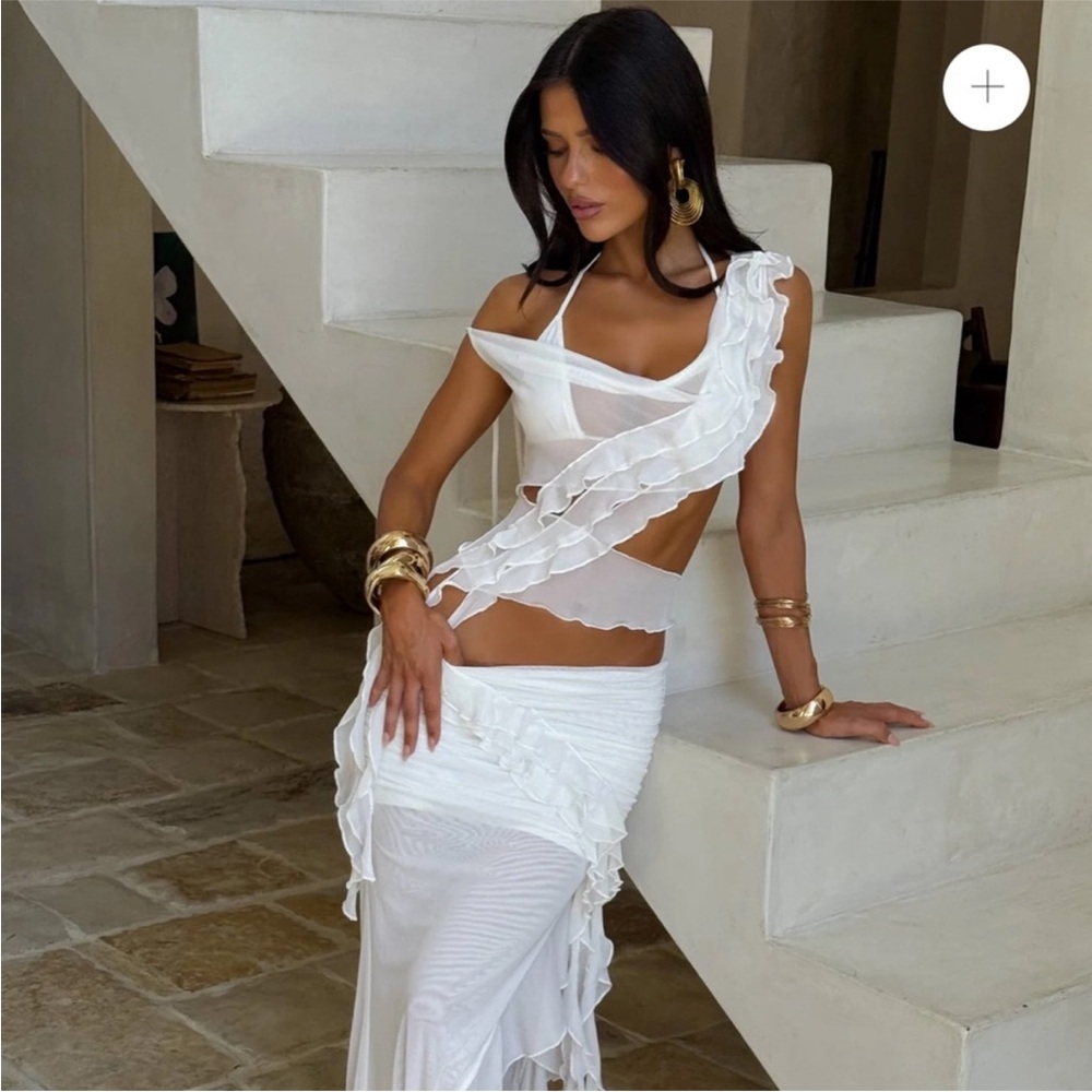Outcast White Matching Set - Picture 4 of 4